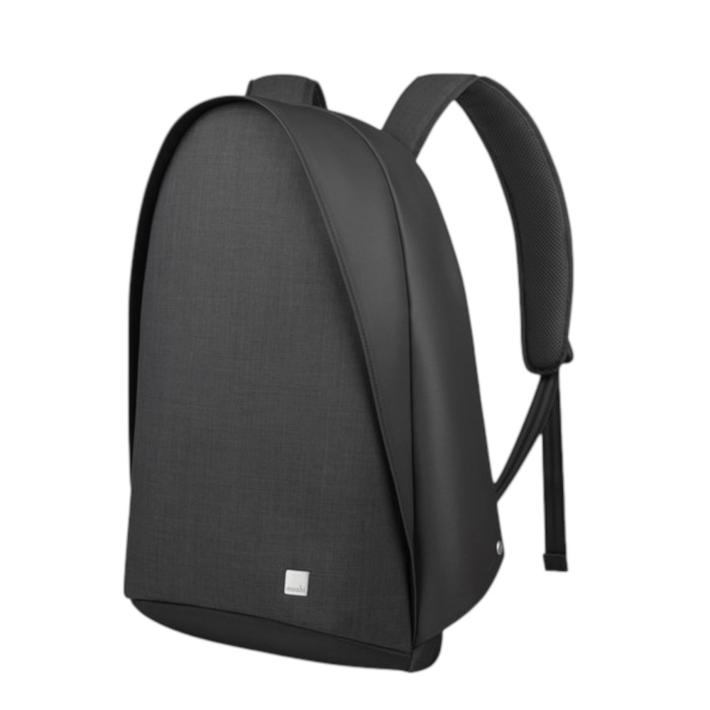 Moshi Tego Urban Backpack Charcoal Black Laptop Bag RFID Anti-Theft Design - Picture 4 of 10